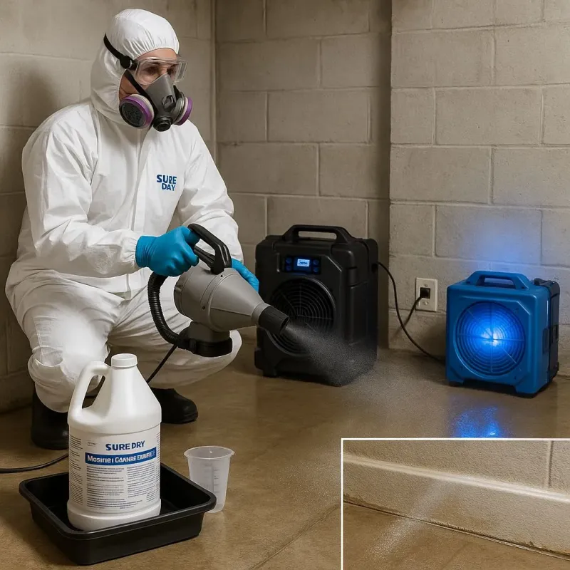 Sanitization and Odor Removal process in Boonville, CA